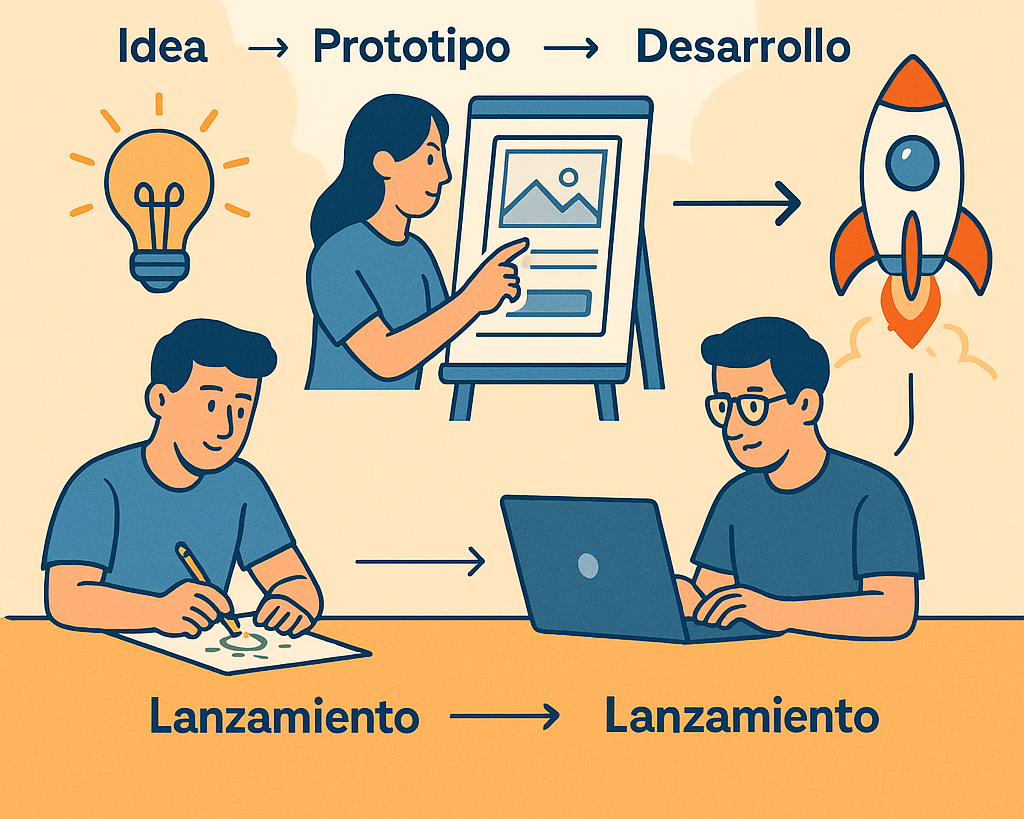 Del concepto al producto — Cómo llevar tu idea tecnológica del papel a la realidad
