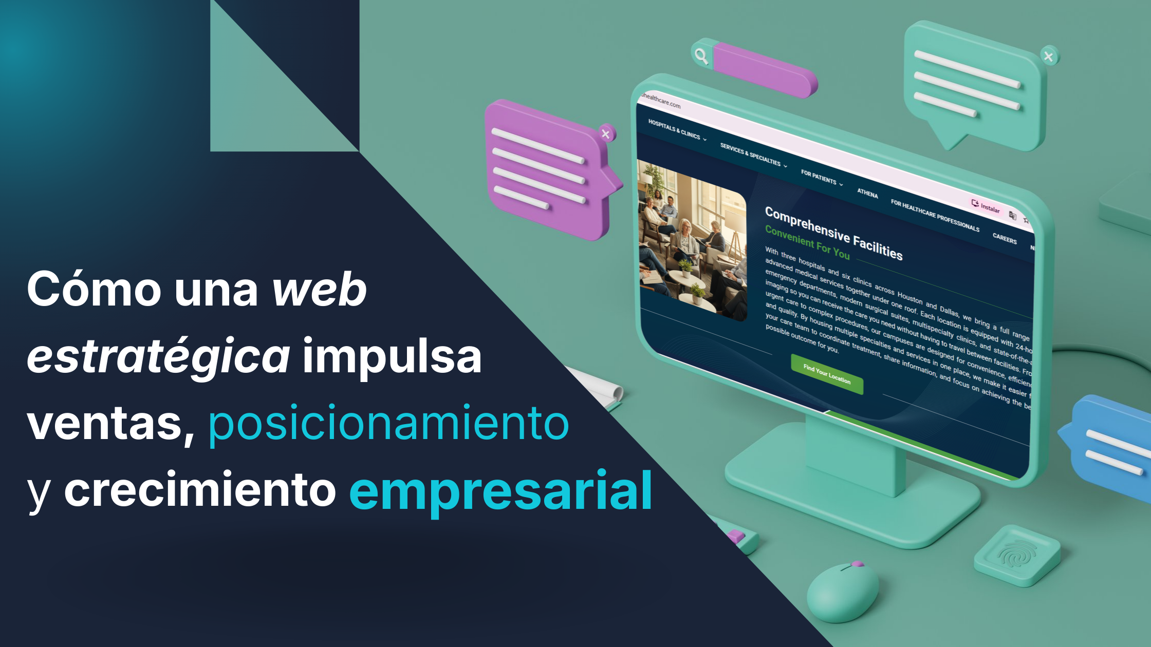 Imagen del artículo: Una página web es una herramienta de crecimiento empresarial