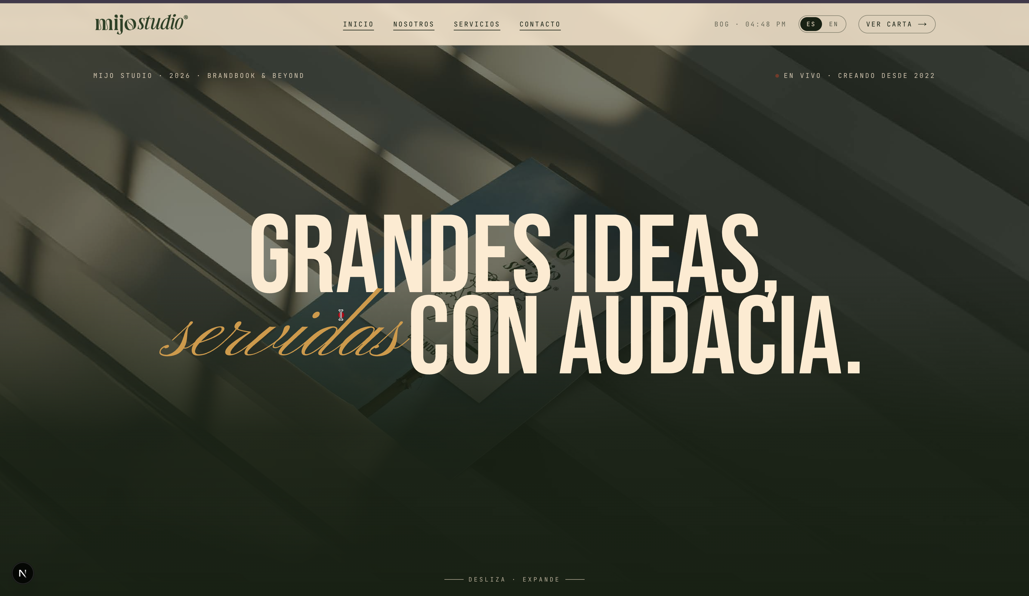 Mijo Studio — Sitio Web Corporativo