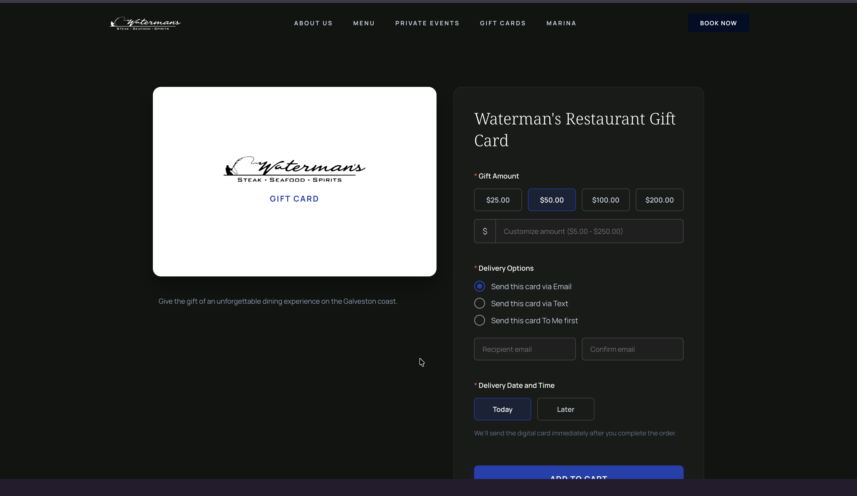 Waterman's Yacht Club & Fine Dining — Website - View 4
